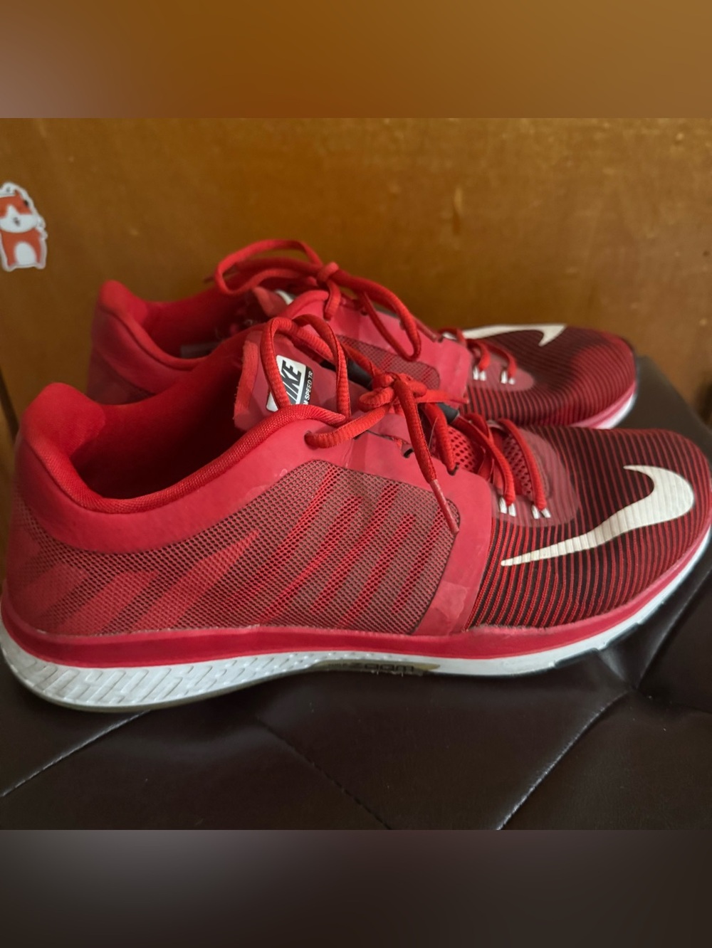 Nike Zoom Speed TR3 TR 3 Red Running Shoe Menโs 13